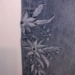 Loft Floral jeans women size 6 Photo 3