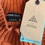prAna Sky Meadow Chunky Knit mock Neck Cotton Blend Slouchy sweater womens S New Photo 11