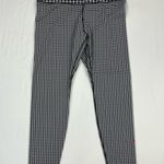 Nike Black and White Houndstooth Leggings, Size: XLarge Photo 4