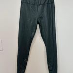 Addison Bay Sheen Luxe Leggings Small High Rise Full Length Athletic Green Photo 0