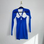 LIONESS  | Miracle Mile Miami Vice Mini Cut Out Dress in Royal Blue Photo 3