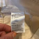 H&M cream high rise wide leg crop flat front jeans 4 Photo 6