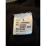 Vintage Calledina Women's L Black Sweater Gold Bead Embellishments Vintage Size L Photo 14