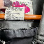 Highway Original style lifestyle clothing black vest faux leather moto sz medium Photo 5