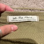 We The Free  Khaki Ribbed Top Photo 1