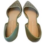 Franco Sarto MINTY GREEN LEATHER "HONESTY 2" D'ORSAY PERFORTED FLATS (8.5) Photo 9