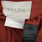 BHLDN maxi dress 4 rust/copper orange short slv full length wedding formal prom Photo 5