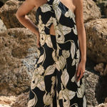 Hutch  Womens Pavy Jumpsuit‎ Black NWT 00 Photo 0