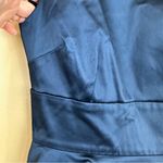 Guess by Marciano Los Angeles Dark Blue One Shoulder Peplum Dress 0 Photo 2