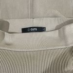 Cuts Clothing Cuts Coreflex Split Skirt Ribbed Bodycon  Tan Taupe Size XS Photo 2
