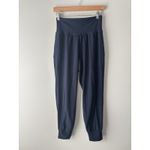 Athleta Salutation High Rise Jogger Pants Women's Powervita Sz Small Navy Yoga Photo 3
