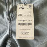 Stradivarius  Blue Mom Jean Shorts Distressed High Rise Photo 4