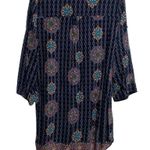 Suzanne Betro  Woman’s 1X Tunic Floral Longline Dress Shirt Boho Photo 4
