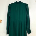 Reformation  Aude Long Sleeve Smocked Turtleneck Dress Photo 6