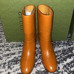 Gucci  Elizabeth Ankle Boot with Half Horsebit size 38.5 Photo 2