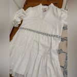 Emily McCarthy Dress Women’s White Frankie Mini Size Medium Photo 10