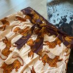 Farm Rio Tiger Bubble Mini Dress Strapless Back Bow Size XL NWT Photo 9