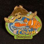 Disneyland Finding Nemo Turtle Talk with Crush pin Photo 0