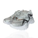 FILA New  Women's 10 Electrove 2‎ Sneakers Silver Sparkle Glitter Metallic Chunky Photo 1
