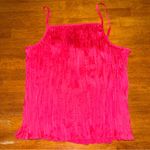 A New Day XXL tank light red polyester, crinkle texture Photo 3