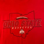 Ohio State Red Short Sleeve Size L Photo 1