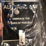 ALEX AND ANI Disney’s  Mickey Mouse Celebrate Bracelet in silver and blue Photo 4
