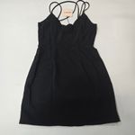 superdown  Joey Double Strap Mini Dress in Black XS Photo 11