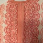 Bob Mackie Women's Pink and White Cardigan,size Large Open Front w/Top Button Photo 3