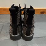 Madden Girl  Rhinestone Studded Kurrt Combat Boots - size 7M Photo 4