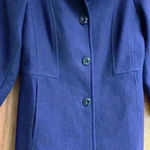 London Fog  Purple peacoat size Medium Photo 3