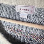 Kamana Sweater Womens Poncho Aztec Print Western Dolman Sleeve Fuzzy One Size Black Size undefined Photo 3