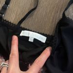 MORE TO COME Calla Mesh Dress in Black Size XS Photo 6