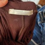 Anthropologie S Rung Ruang Harem Joggers dark maroon O/S Photo 5