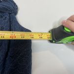 Christina Wu Bridesmaid Mother of Bride Dress 22801 Navy Blue Lace Chiffon Sz 12 Photo 8