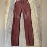 Lululemon Stronger As One Mesh High Rise 25” Barry’s midnight maroon Size 2 Photo 4