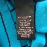 Ralph Lauren LRL Long Sleeve Crewneck pullover Striped Cotton Tee Teal L Photo 6