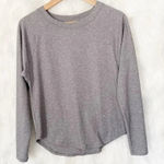 Athleta  Gray Topanga Long Sleeve Athletic‎ Top Photo 0