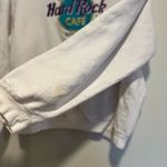 Hard Rock Cafe Vintage 90s Sz: L Sydney Australia White Crewneck Sweatshirt. Photo 8
