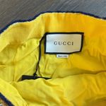 Gucci NWT yellow cotton blend a line tweed sequin embellished knee length skirt Photo 3