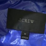 J.Crew EUC Royal Blue Quilted Down Puffer Vest Winter Outerwear Womens M Photo 4