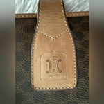 CELINE  Brown Macadam Crossbody Bag Handbag‎ Photo 2