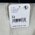 Free People NWT  We The Free Rebel Rebel Cotton Vanilla Creme Moto Jacket‎ Size M Photo 5