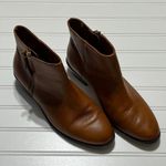 J.Crew Frankie Leather Sepia Brown Ankle Boots Photo 0