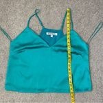 Walter Baker  Hollis‎ Satin Camisole Top Turquoise XL Photo 6