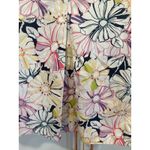 Land’s end floral white skirt box pleat excellent condition size 10 Photo 1