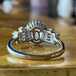 Natural Rainbow Moonstone Sterling Silver Ring Size 7 Photo 4