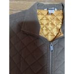 Duluth Trading Co. Quilted Vest Women Size Large Olive Green Utility Pockets Photo 8