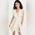 Veronica Beard NWT‎  Mahita Dress in Ecru silk Photo 3