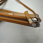 Lodis Tan Leather Crossbody Mini Handbag Purse Bag Womens Magnetic Closure Photo 13