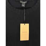 Halogen NWT S Knit Top Sweater Sleeveless Pullover Vest Norsstrom Womens Black Photo 2